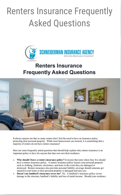 Renters Insurance - FAQs
